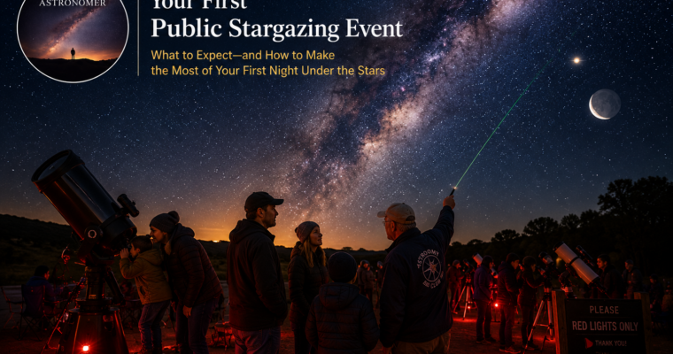Your First Public Stargazing Event